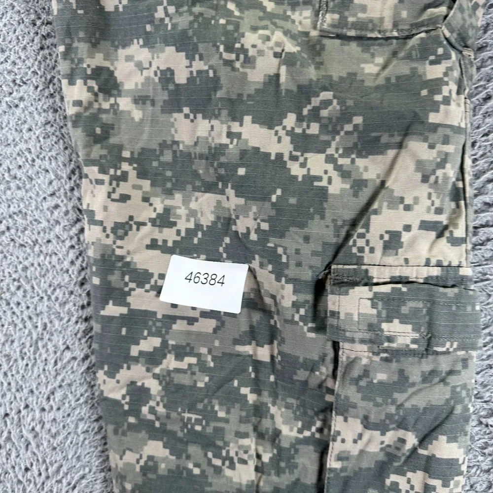 US Army Pant Men's M Green Camouflage Cargo Straight Leg Military Combat Uniform